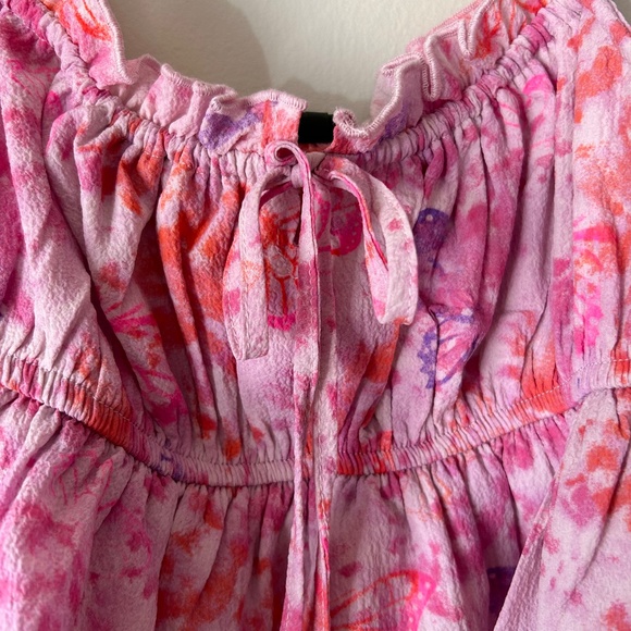 Pink Patterned Wild Fable Tank Top - Picture 3 of 6